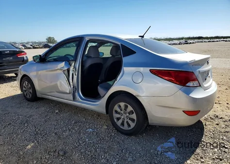 2016 Hyundai Accent Se z USA, uszkodzony, nr VIN KMHCT4AE2GU048085